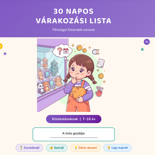 30 napos várakozási lista - Várj, gondolkodj, dönts!