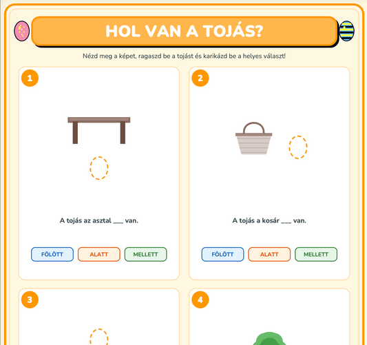 Hol van a tojás? INGYENES letölthető